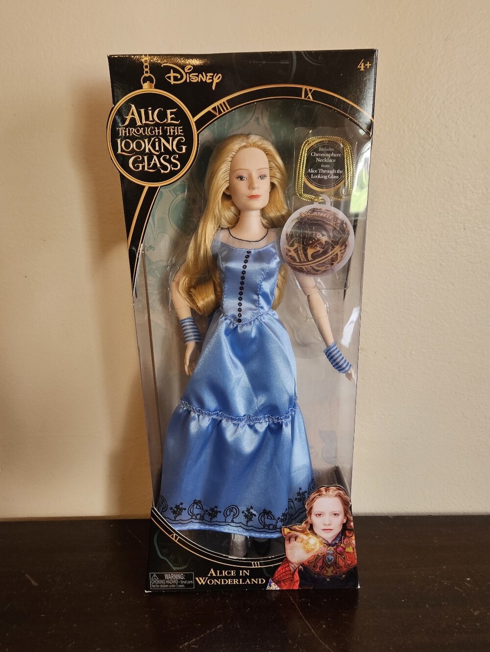 NIB Disney Alice Through The Looking Glass Alice in Wonderland Doll - NEW! Jakks